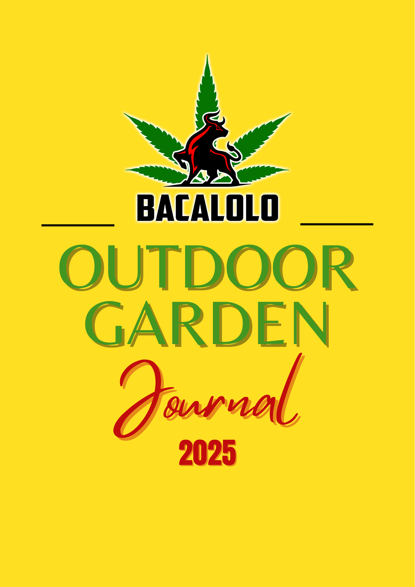 Outdoor Garden Journal